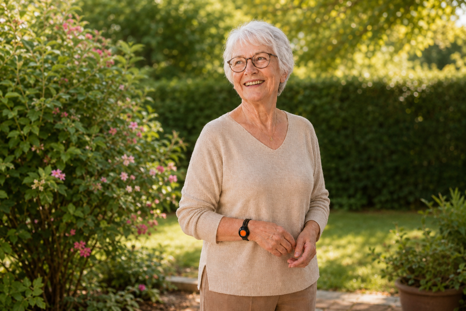 Photographie d'une personne âgée